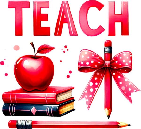 Heat transfers Iron on stickers  teacher 363 for Tshirts Iron on Decal Patches Stickers Clothes Hat Pillows DIY Crafts