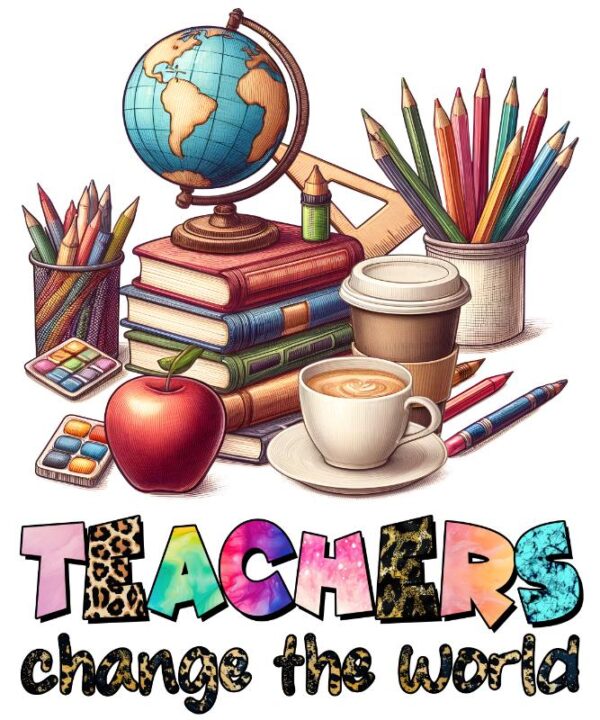 Heat transfers Iron on stickers  teacher 4 for Tshirts Iron on Decal Patches Stickers Clothes Hat Pillows DIY Crafts
