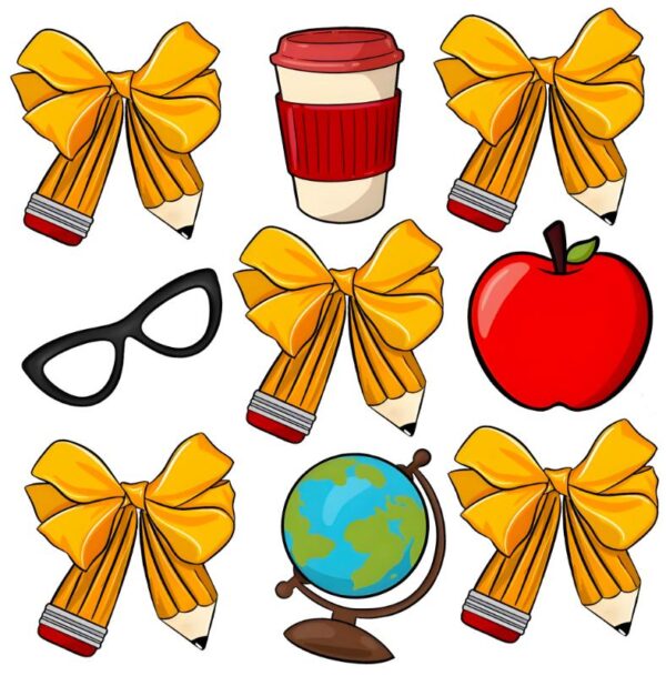Heat transfers Iron on stickers  teacher 60 for Tshirts Iron on Decal Patches Stickers Clothes Hat Pillows DIY Crafts