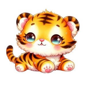 Heat transfers Iron on stickers  tiger 1 for Tshirts Iron on Decal Patches Stickers Clothes Hat Pillows DIY Crafts