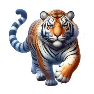 Heat transfers Iron on stickers  tiger 16 for Tshirts Iron on Decal Patches Stickers Clothes Hat Pillows DIY Crafts