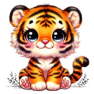 Heat transfers Iron on stickers  tiger 2 for Tshirts Iron on Decal Patches Stickers Clothes Hat Pillows DIY Crafts