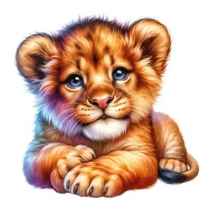 Heat transfers Iron on stickers  tiger 33 for Tshirts Iron on Decal Patches Stickers Clothes Hat Pillows DIY Crafts