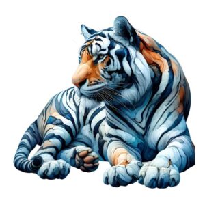 Heat transfers Iron on stickers  tiger 9 for Tshirts Iron on Decal Patches Stickers Clothes Hat Pillows DIY Crafts