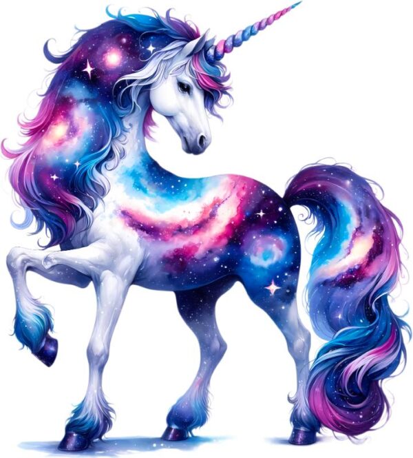 Heat transfers Iron on stickers  unicorn 8 for Tshirts Iron on Decal Patches Stickers Clothes Hat Pillows DIY Crafts