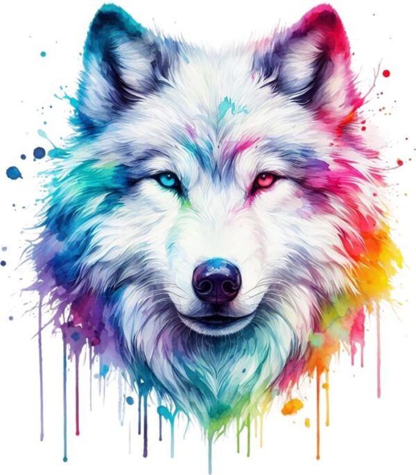 Heat transfers Iron on stickers  watercolor animal 13 for Tshirts Iron on Decal Patches Stickers Clothes Hat Pillows DIY Crafts