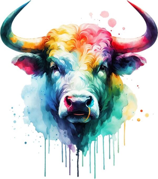 Heat transfers Iron on stickers  watercolor animal 24 for Tshirts Iron on Decal Patches Stickers Clothes Hat Pillows DIY Crafts