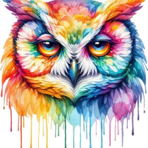 Heat transfers Iron on stickers  watercolor animal 30 for Tshirts Iron on Decal Patches Stickers Clothes Hat Pillows DIY Crafts