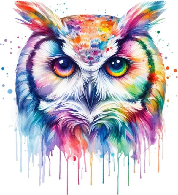 Heat transfers Iron on stickers  watercolor animal 31 for Tshirts Iron on Decal Patches Stickers Clothes Hat Pillows DIY Crafts