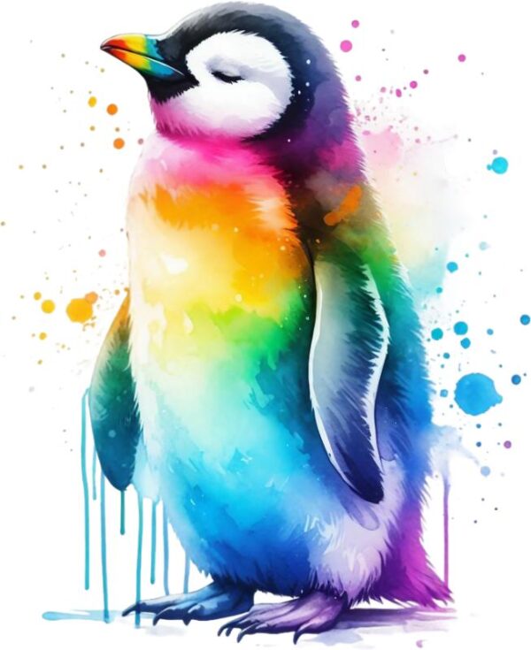 Heat transfers Iron on stickers  watercolor animal 34 for Tshirts Iron on Decal Patches Stickers Clothes Hat Pillows DIY Crafts