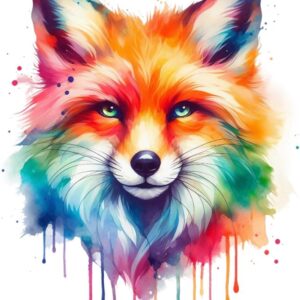 Heat transfers Iron on stickers  watercolor animal 40 for Tshirts Iron on Decal Patches Stickers Clothes Hat Pillows DIY Crafts