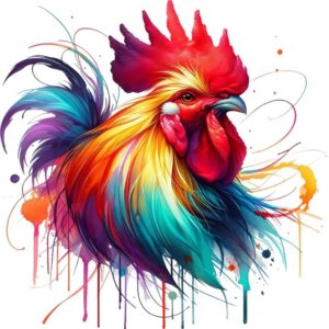 Heat transfers Iron on stickers  watercolor animal 47 for Tshirts Iron on Decal Patches Stickers Clothes Hat Pillows DIY Crafts