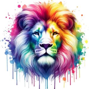Heat transfers Iron on stickers  watercolor animal 5 for Tshirts Iron on Decal Patches Stickers Clothes Hat Pillows DIY Crafts