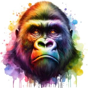 Heat transfers Iron on stickers  watercolor animal 50 for Tshirts Iron on Decal Patches Stickers Clothes Hat Pillows DIY Crafts