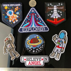 Cartoon embroidery cloth sticker hat sock clothing accessories hole adhesive DIY Patches sticker
