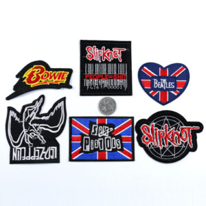 Letter embroidery cloth sticker style flag love English band badge clothing accessories adhesive embroidery Patches sticker