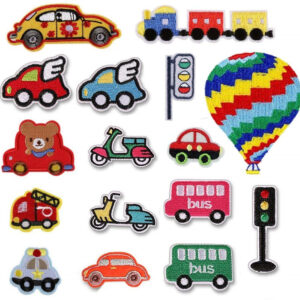 embroidery car sticker Patches sticker decorative sticker repair cloth sticker DIY cartoon can be sewn and ironed