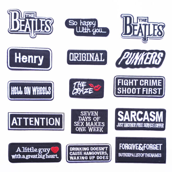 embroidery cloth sticker DIY clothing accessories Patches sticker can be ironed