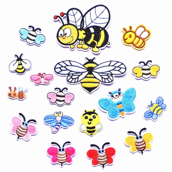 cartoon cloth sticker bag decorative sticker hat accessory DIY clothes decorative cloth sticker