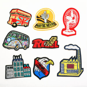 Embroidery Cloth Sticker Cartoon Cloth Sticker DIY Clothes Decorative Sticker T Eyebrow Sticker Sewing and Ironing