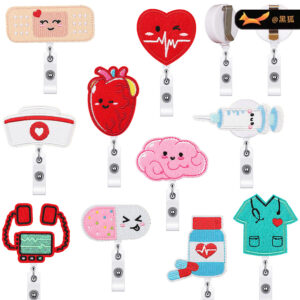 Patches Sticker Medical Supplies Embroidery Cloth Sticker Nurse Hat Embroidery Label