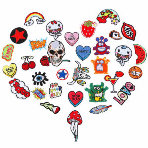cartoon embroidery cloth sticker clothes Patches sticker pacth embroidery Patches hole decorative sticker