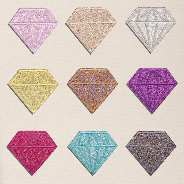 Diamond Embroidery Clothes Accessories Colored Diamonds Ironing Embroidery