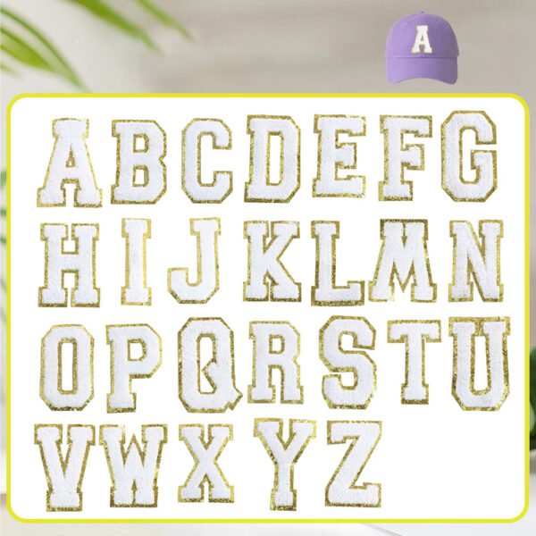 embroidery letter embroidery custom embroidery cloth sticker clothing accessories DIY Patches sticker