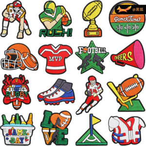 football game embroidery cloth sticker BPatches sticker jersey sneaker decoration embroidery label athlete