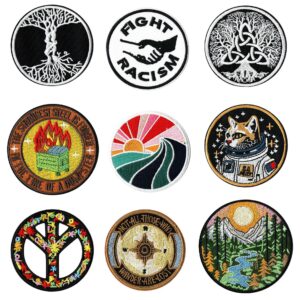 DIY bag clothing accessories embroidery badge skull embroidery clothing Patches sticker