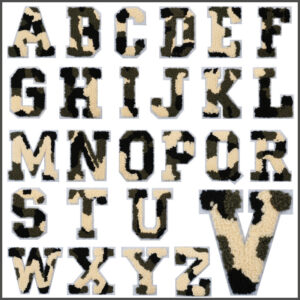 7cm letter embroidery 26 letters embroidery cloth sticker embroidery bag accessories Patches sticker