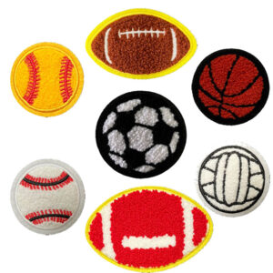 basketball football baseball football embroidery DIY clothing accessories decoration