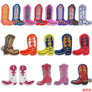 Embroidery flower shoes cloth sticker sewn boots jeans decorative Patches sticker