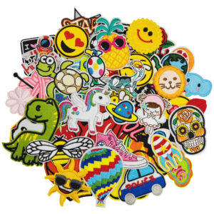 Cartoon flower embroidery cloth sticker DIY clothing decorative ironing Patches sticker