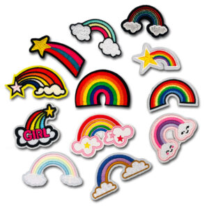 embroidery iron on patches badges clothing Patches  stickers badges