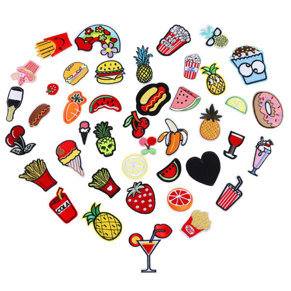 cartoon embroidery cloth sticker clothes Patches sticker pacth embroidery Patches hole decorative sticker