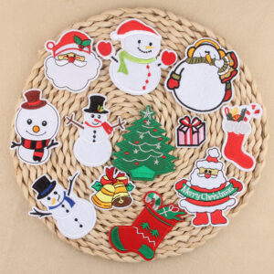 Embroidery Patches Puff Sticker Series Clothes Decorative Patches Cute Cartoon Decorative Accessories Embroidery