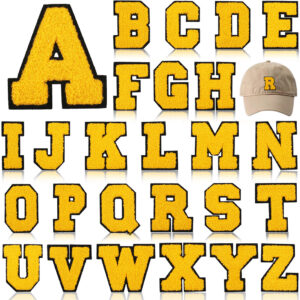 embroidery Patches sticker 7cm English letter embroidery ironing letter embroidery cloth sticker