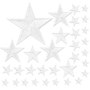 star cloth sticker embroidery label clothing Patches clothes chest label hat ironing cloth sticker cartoon
