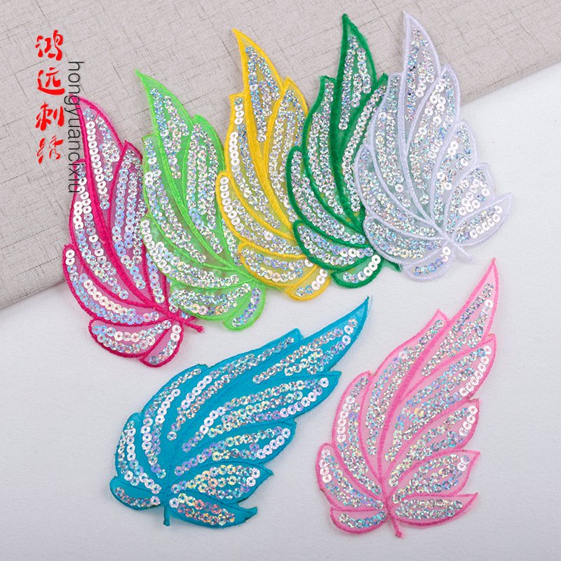 flower embroidery iron on patches cloth sticker for clothes t thirt hat socks, ironing stickers patches #233