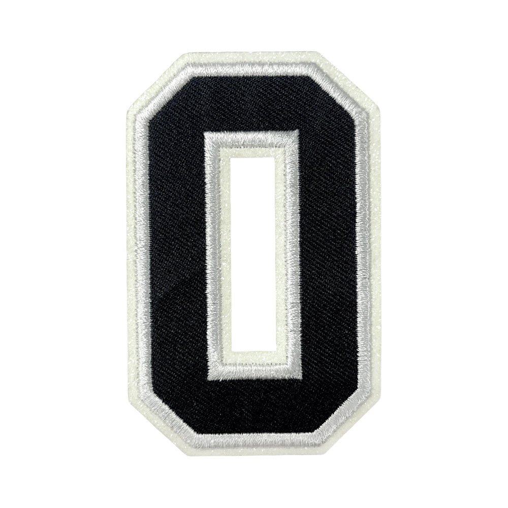 baseball Arabic numerals 0-9 flat Iron on Patches Iron on Patches cloth sticker