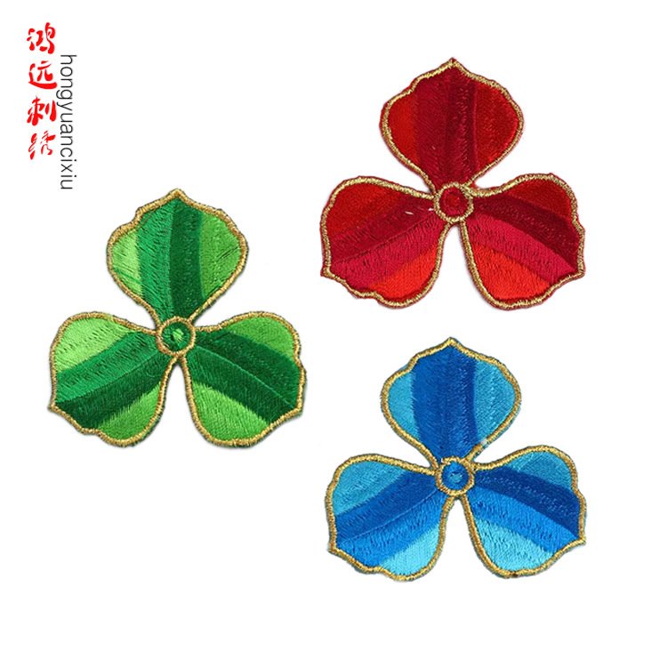 flower embroidery iron on patches cloth sticker for clothes t thirt hat socks, ironing stickers patches #230