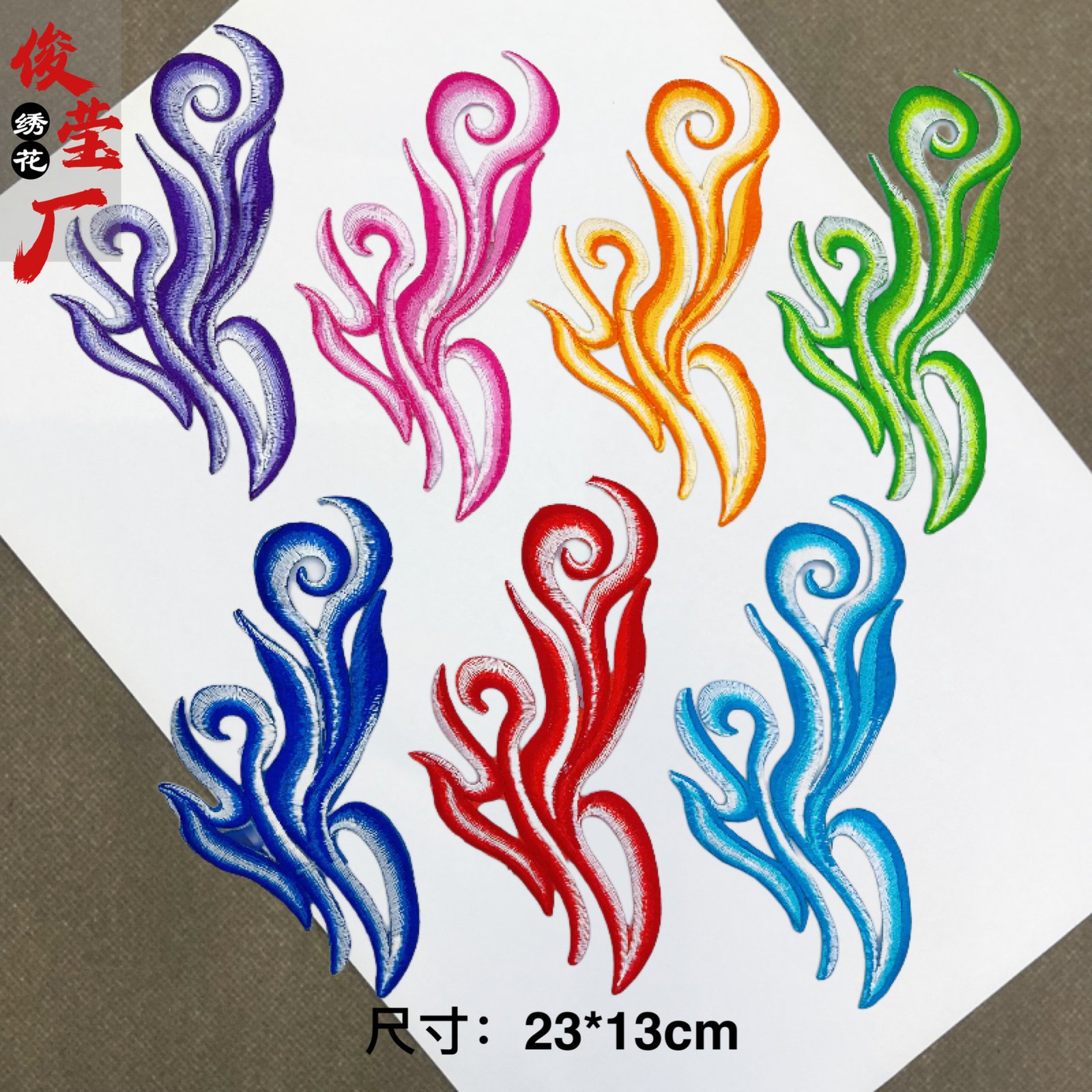 flower embroidery iron on patches cloth sticker for clothes t thirt hat socks, ironing stickers patches #211