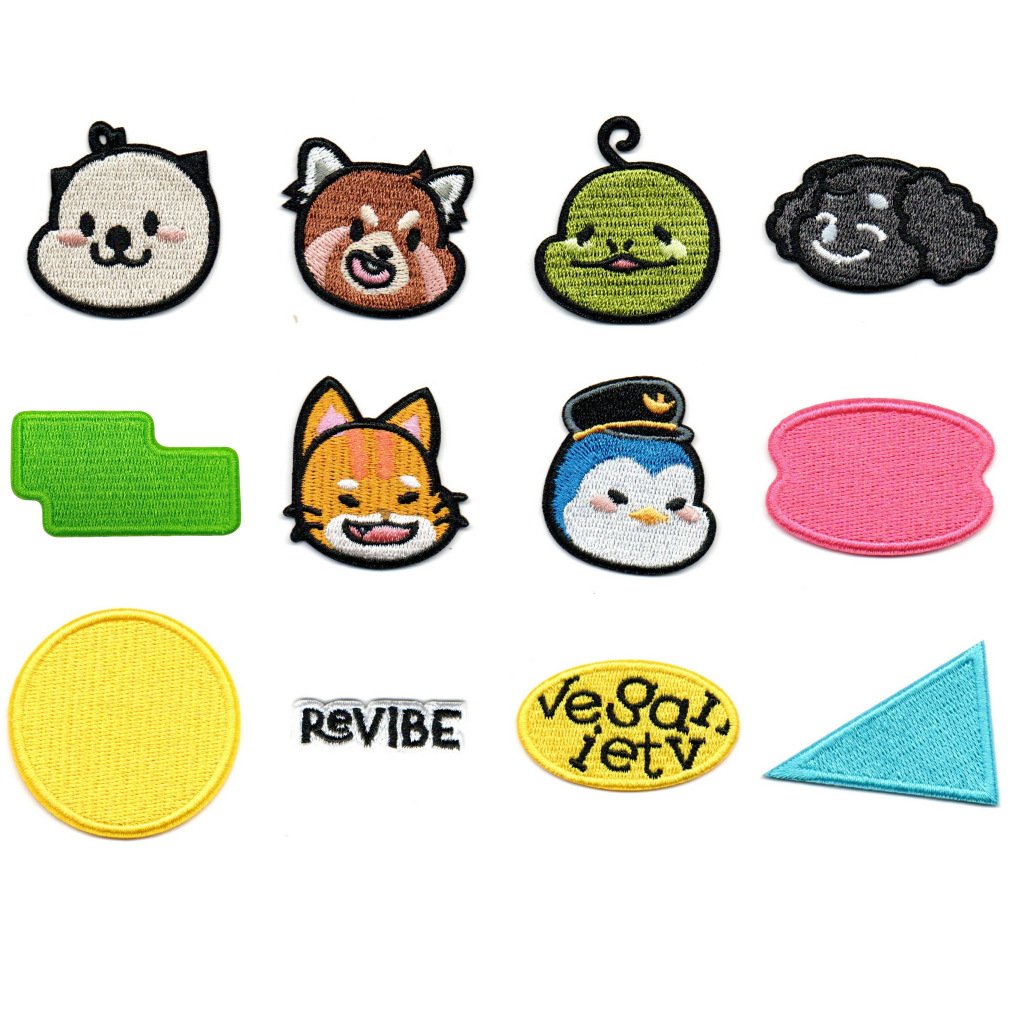 cute cartoon animal head cloth sticker DIY patch sticker bear fruit embroidery clothing accessories luggage headgear
