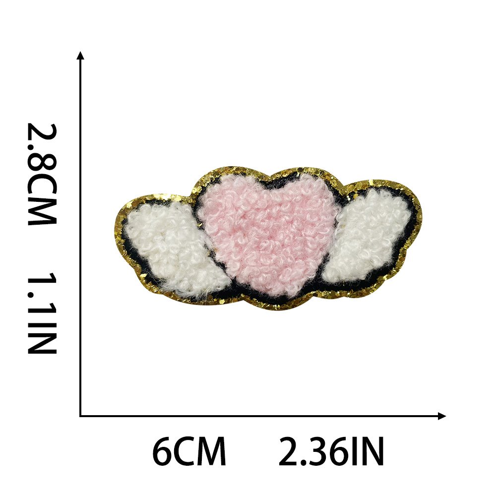 explosion love Iron on Patches cloth sewing ironing patch