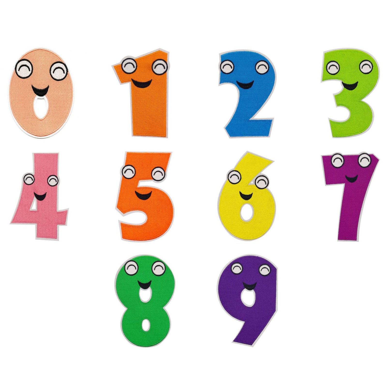 Star Embroidery multicolor digital embroidery cloth sticker embroidery label patch sticker clothes decoration repair subsidy