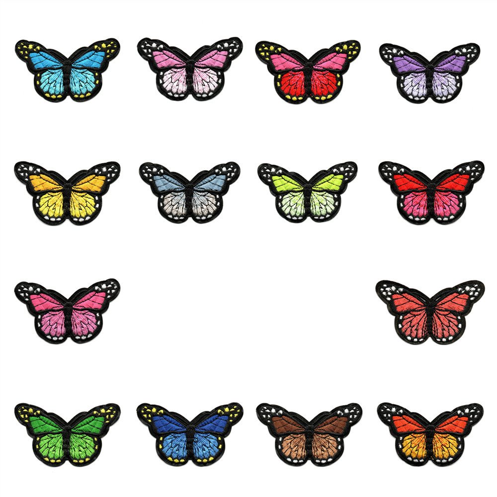 Embroidery animal butterfly cloth sticker clothing accessories patch sticker badge cloth sticker embroidery badge cloth sticker