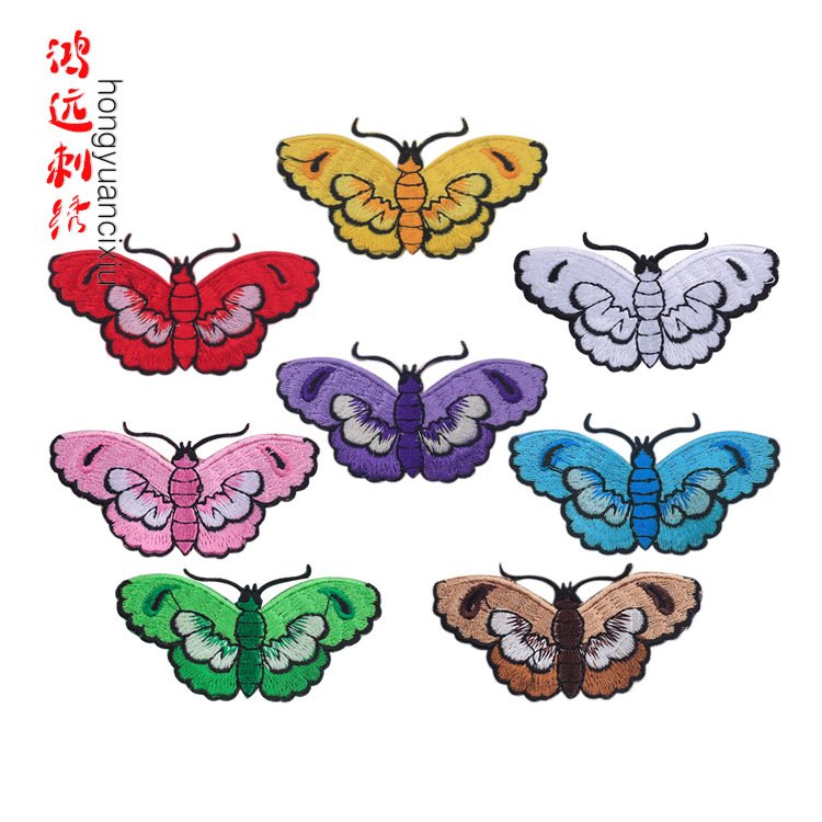 flower embroidery iron on patches cloth sticker for clothes t thirt hat socks, ironing stickers patches #227
